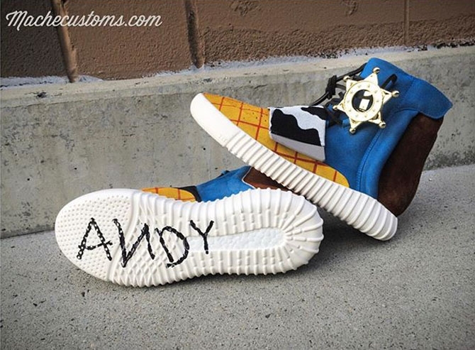 The adidas Yeezy Boost Gets The Toy Story Treatment