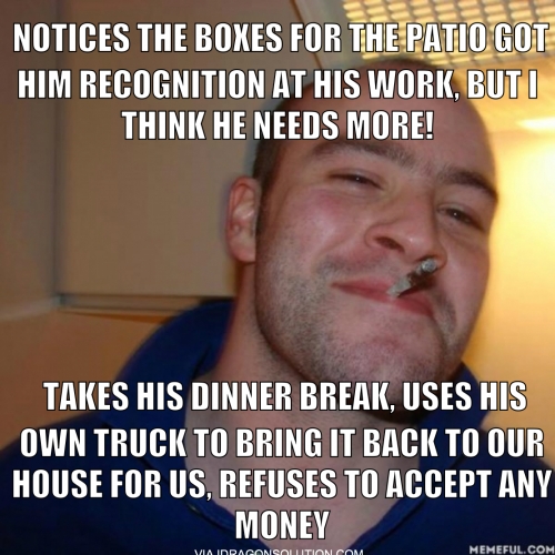 Good Guy Home Depot Employee - I already got him recognition at his work, but I think he needs more!