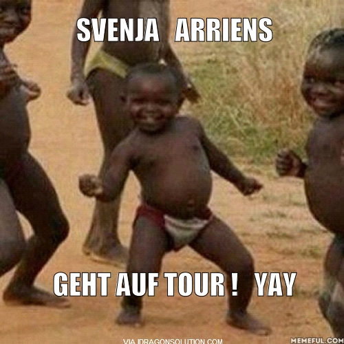 Svenja on tour